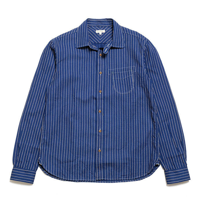 BURGUS PLUS - L/S One Pocket Wabash Shirt - BP15503-1