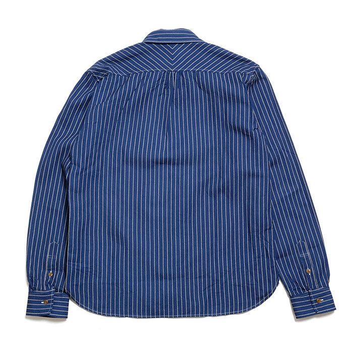 BURGUS PLUS - L/S One Pocket Wabash Shirt - BP15503-1