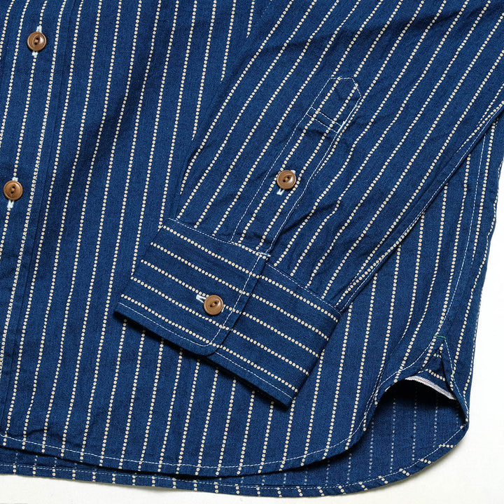 BURGUS PLUS - L/S One Pocket Wabash Shirt - BP15503-1