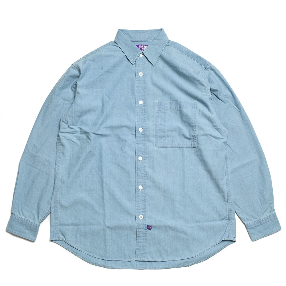 THE NORTH FACE PURPLE LABEL - Regular Collar Chambray Field Shirt