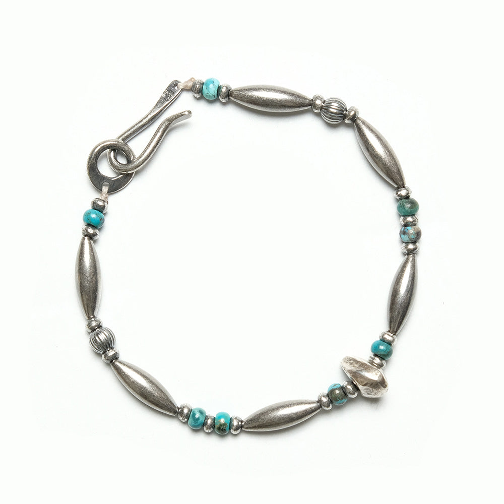 SUN HOUSE - Exclusive】SunKu - Pipe Beads Bracelet - Turquoise