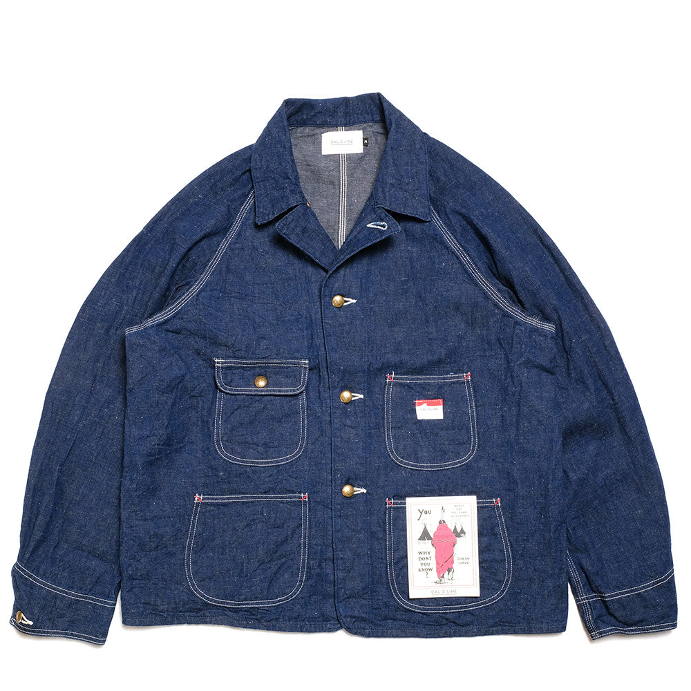 CAL O LINE - DENIM COVERALL - CL211-010 – Sun House Online Store 〜 サンハウス  オンラインストア 〜