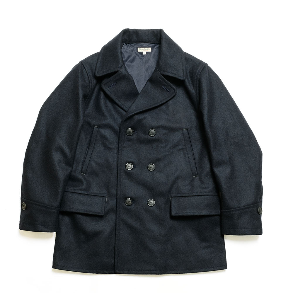 BURGUS PLUS - Wool Pea Coat - BP22901 – Sun House Online Store