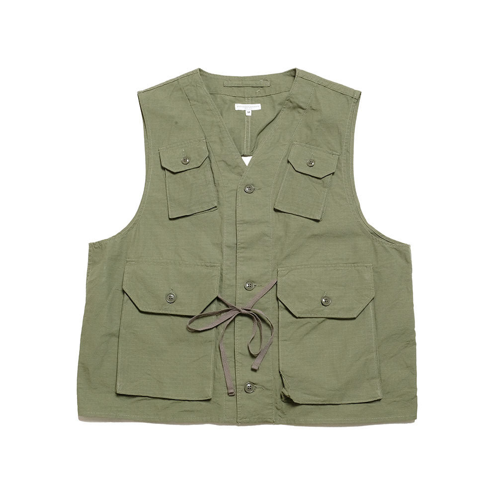 Engineered Garments - C-1 Vest - Cotton Ripstop - MP127 – Sun