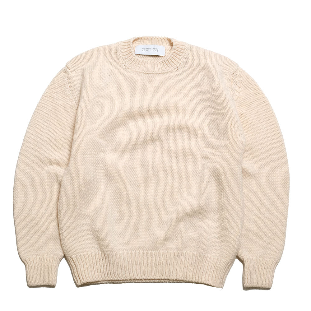 W. J. HENDERSON SCOTLAND - S Chunky Crew Neck - WJHL-01