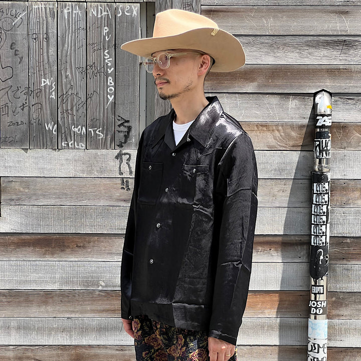 Needles  - L/S Cowboy One-Up Shirt - A. Sateen - PU234