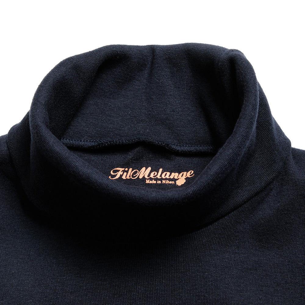 FilMelange - ROY - Organic Cotton Rib - Turtleneck Long Sleeve - 1001069