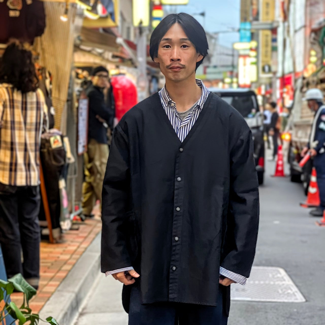 PORTER CLASSIC ジャケットMOLESKIN NO-COLLAR