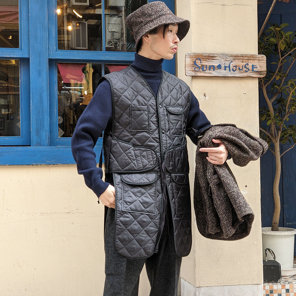 Engineered Garments - Liner Vest -Polyester Diamond Double Face Quilt - NQ137