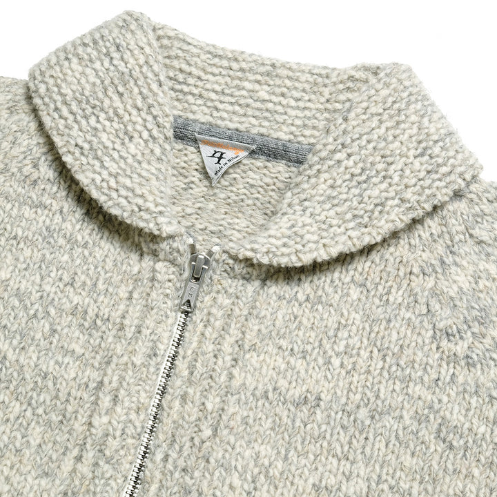 Fil Melange - SHAYNE - Shetland slub knit - Cowichan Sweater - 2321018
