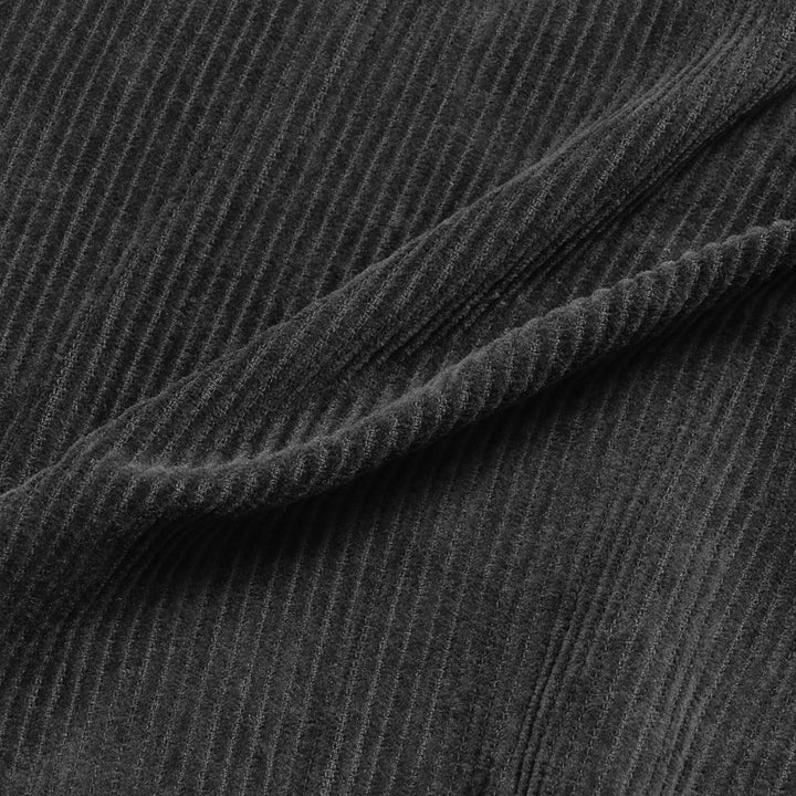 concause - HI NECK CORDUROY SHIRT - 2602006