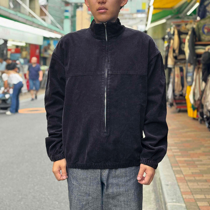 concause - HI NECK CORDUROY SHIRT - 2602006