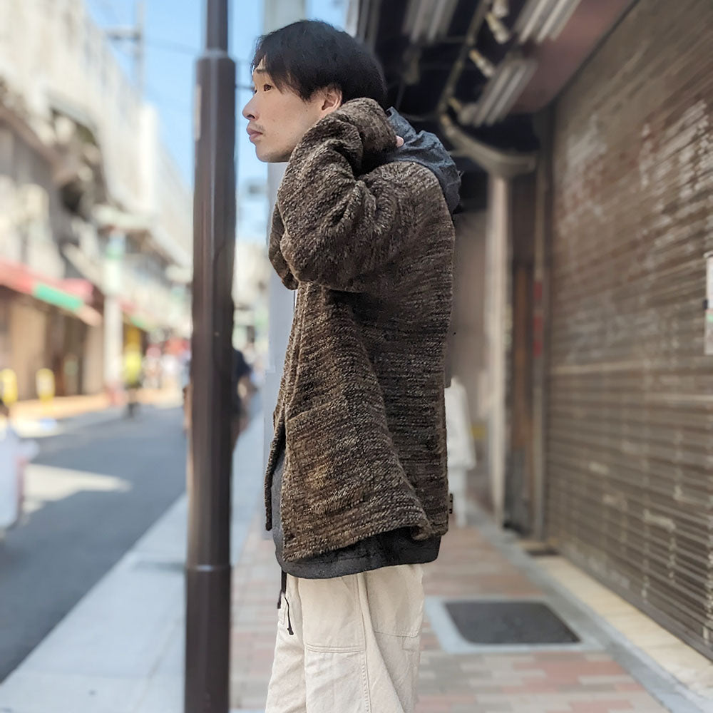 Engineered Garments - Knit Cardigan - Melange Knit - NQ092 – Sun