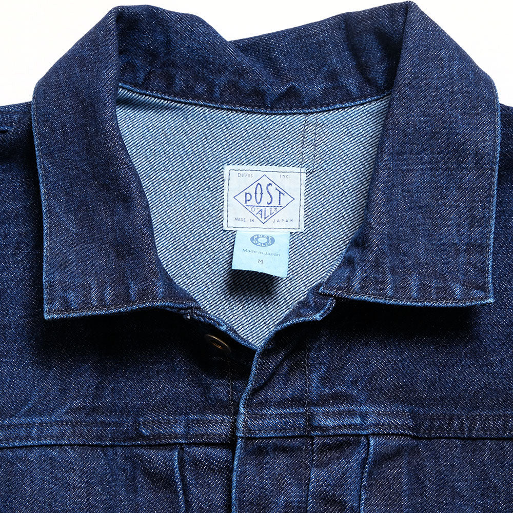 POST O'ALLS - El Ranchero 3 - 12oz. Denim Indigo Deep Wash - 3105-12DI