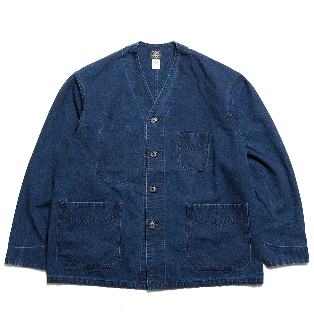 POST O'ALLS - POST Chinois Travail 2 DV - vintage indigo canvas