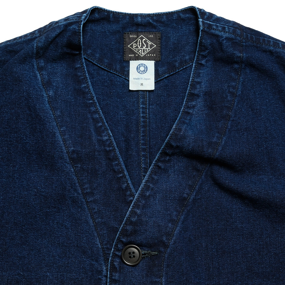 POST O’ALLS - POST Chinois Travail 2 DV - vintage indigo canvas - 3135DV-VIC