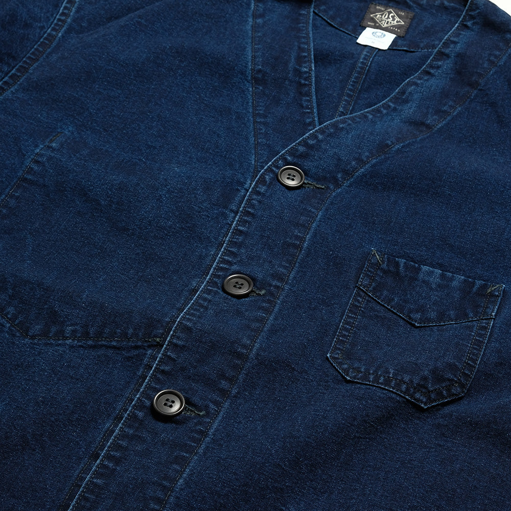 POST O’ALLS - POST Chinois Travail 2 DV - vintage indigo canvas - 3135DV-VIC