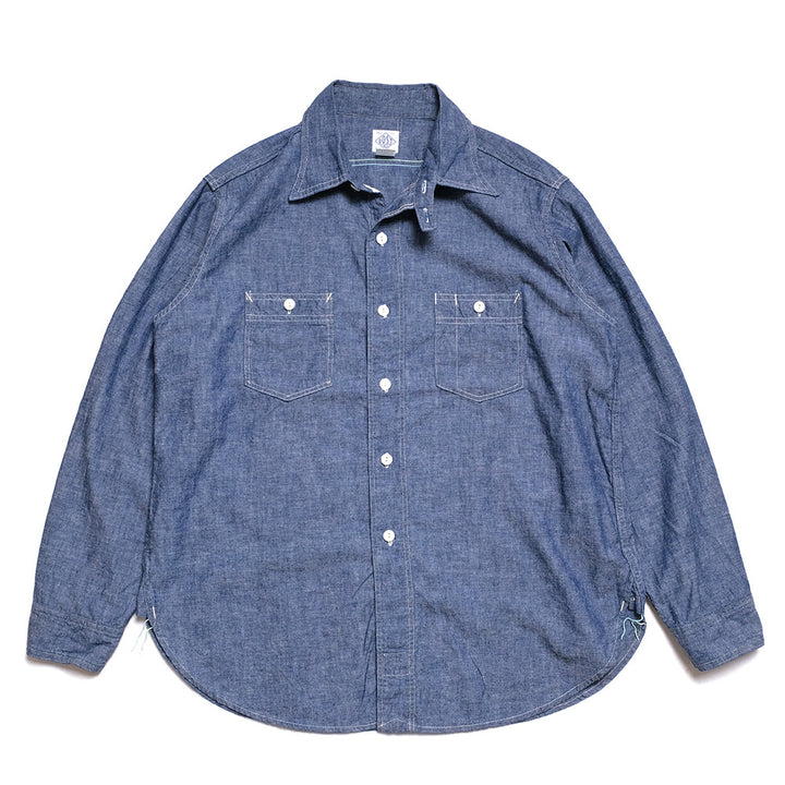 POST O'ALLS - St.Louis - Chambray indigo - 3217-11
