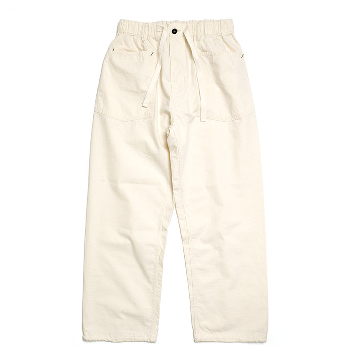 POST O'ALLS - E-Z ARMY NAVY Pants 2 - cotton dobby ripstop natural - 3313-DRN