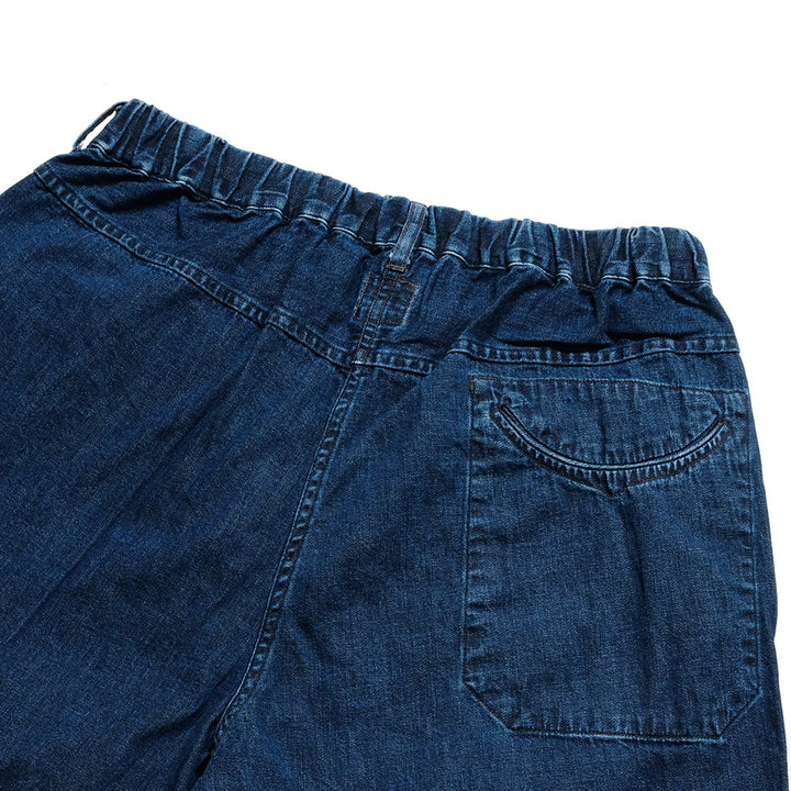 POST O'ALLS - E-Z Chinois De Luxe Pants - 8oz. Denim w/deep wash - 3319-8DI