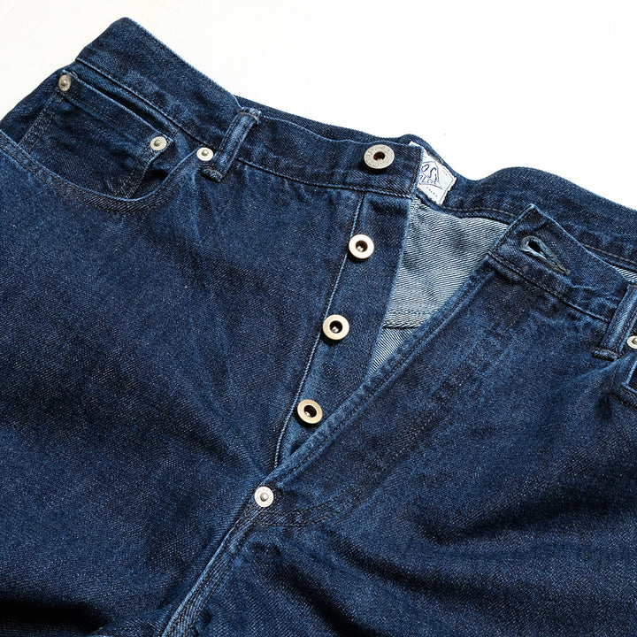 POST O'ALLS - No.10 Five Pocket - 12oz. Denim Indigo Deep Wash - 3324-12DI