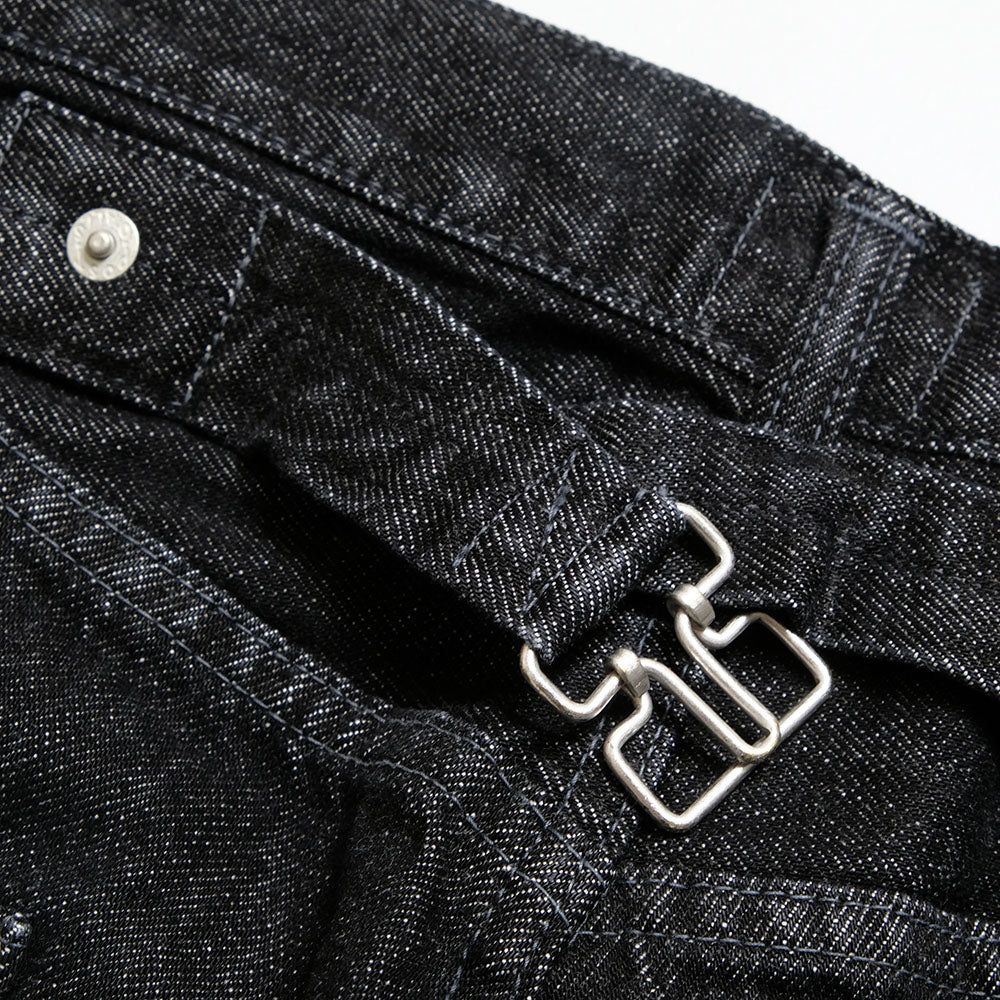 POST O'ALLS - No.10 Five Pocket - 12oz. Denim Black Deep Wash - 3324-12DB