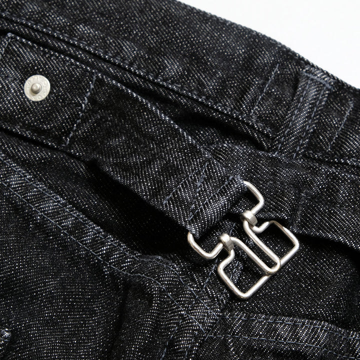 POST O'ALLS - No.10 Five Pocket - 12oz. Denim Black Deep Wash - 3324-12DB
