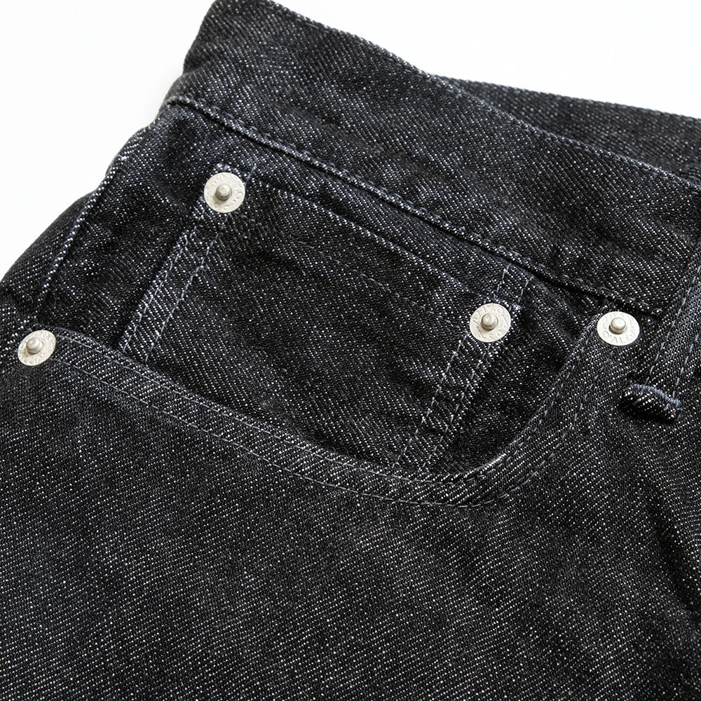 POST O'ALLS - No.10 Five Pocket - 12oz. Denim Black Deep Wash - 3324-12DB