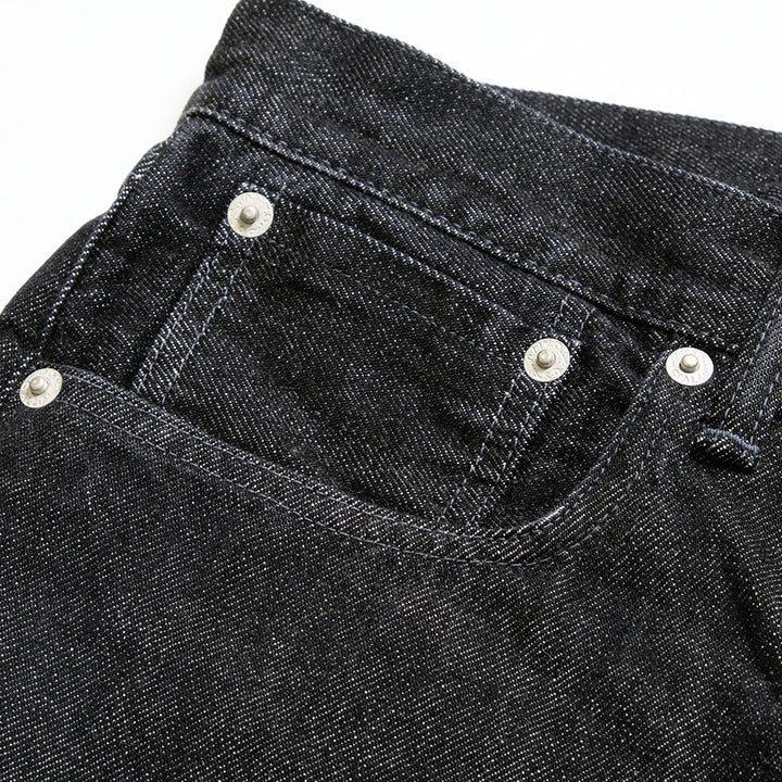 POST O'ALLS - No.10 Five Pocket - 12oz. Denim Black Deep Wash - 3324-12DB