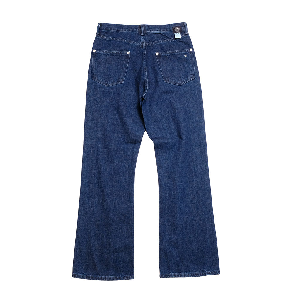 POST O'ALLS - 546 Flare R2 - 12oz. Denim Indigo Deep Wash - 3325-12DI