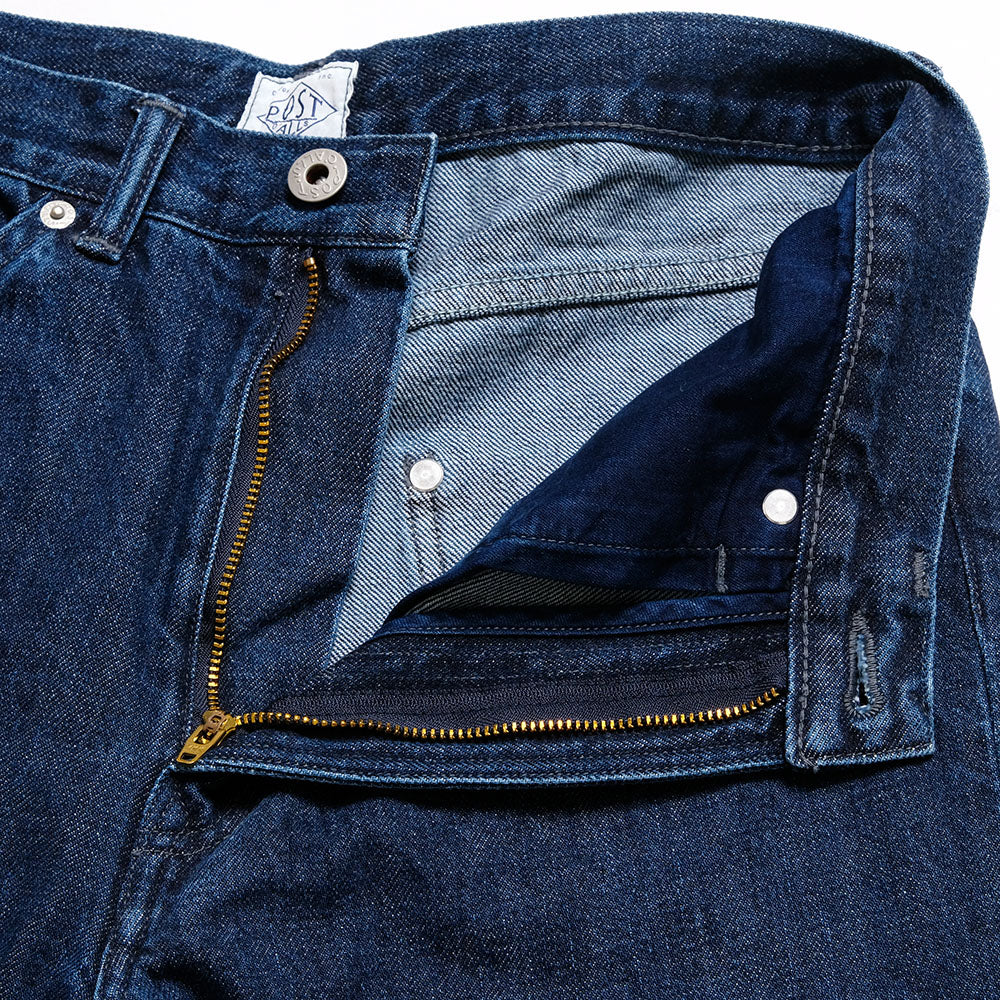 POST O'ALLS - 546 Flare R2 - 12oz. Denim Indigo Deep Wash - 3325-12DI