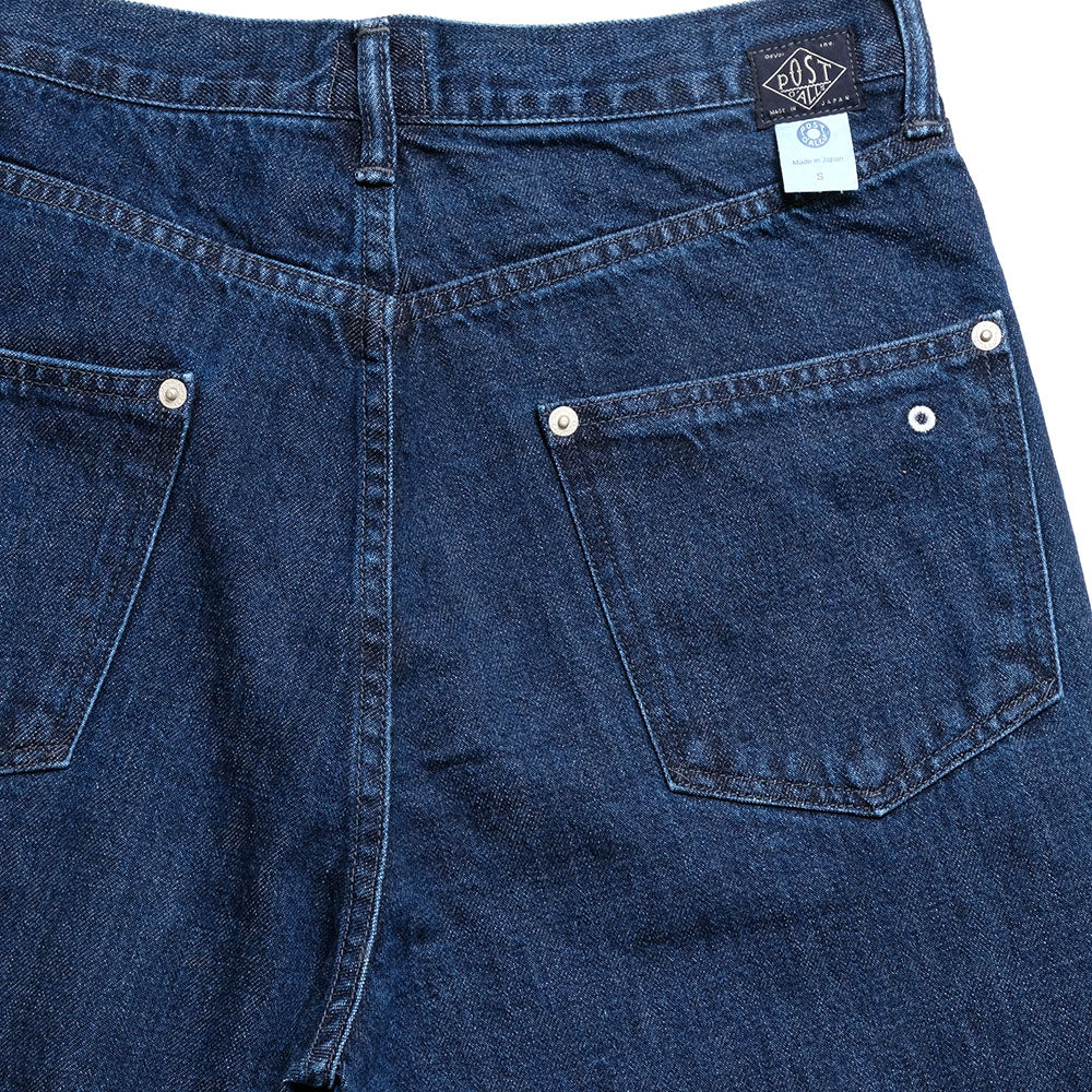 POST O'ALLS - 546 Flare R2 - 12oz. Denim Indigo Deep Wash - 3325-12DI