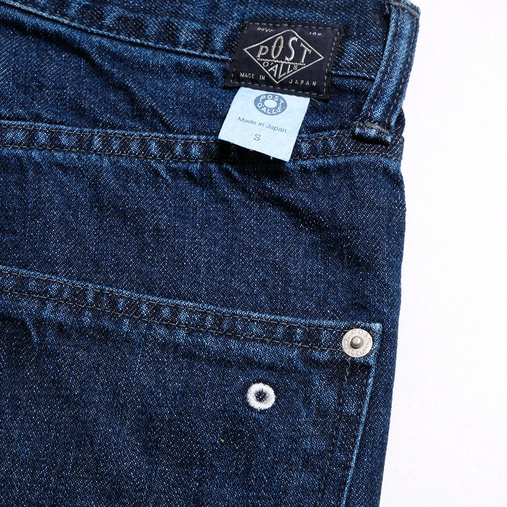 POST O'ALLS - 546 Flare R2 - 12oz. Denim Indigo Deep Wash - 3325-12DI