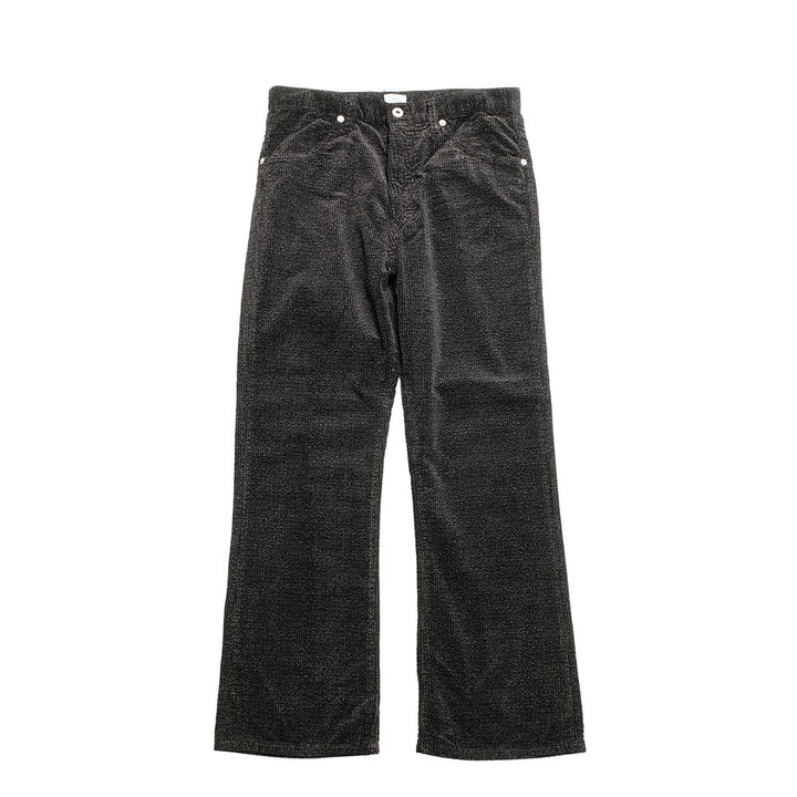 POST O'ALLS - 546 Flare R2 - Wide-wale Cords Printed Gray - 3325-WWP