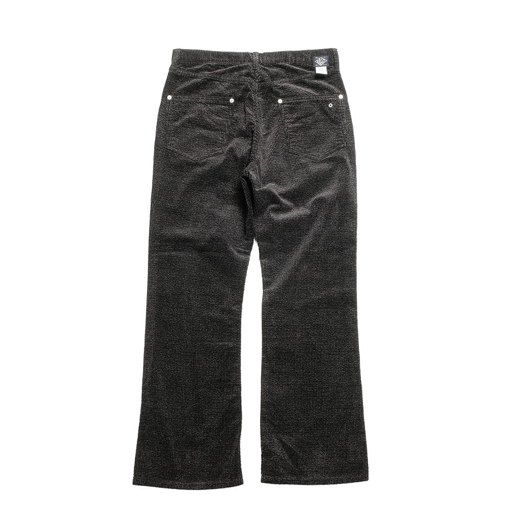 POST O'ALLS - 546 Flare R2 - Wide-wale Cords Printed Gray - 3325-WWP