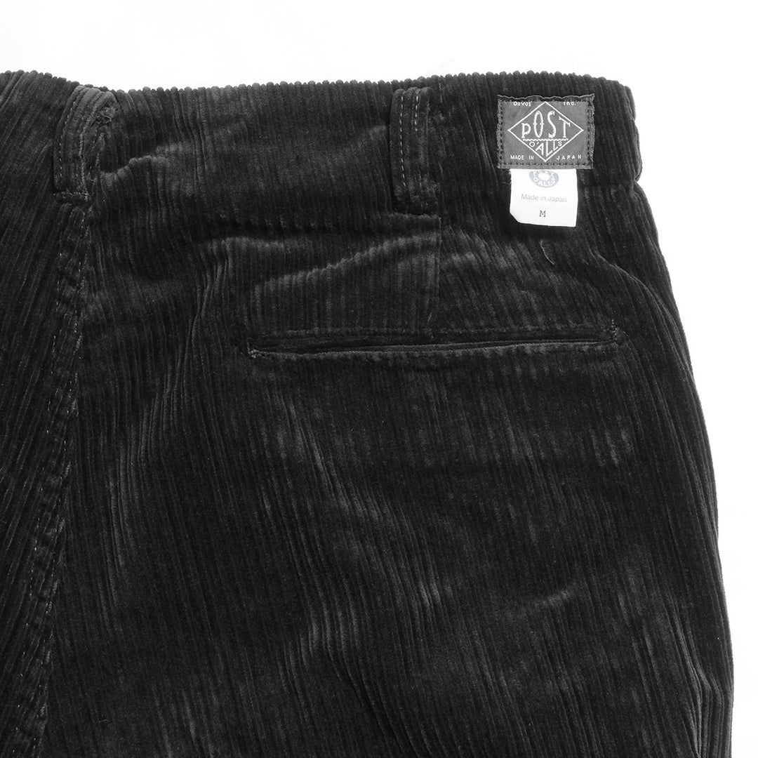 POST O'ALLS - California Pegtop - carpet cords black - 3326-CCB