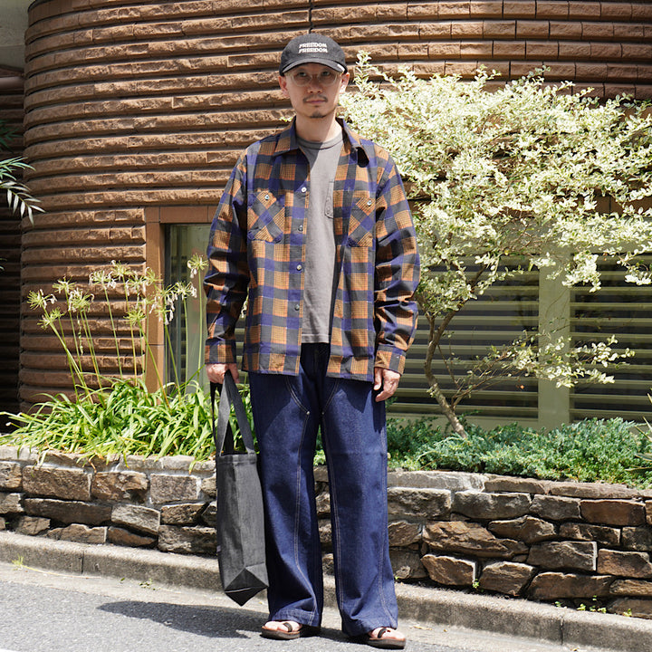 Needles - One-Up Shirt - Printed Flannel / Plaid  - RW303