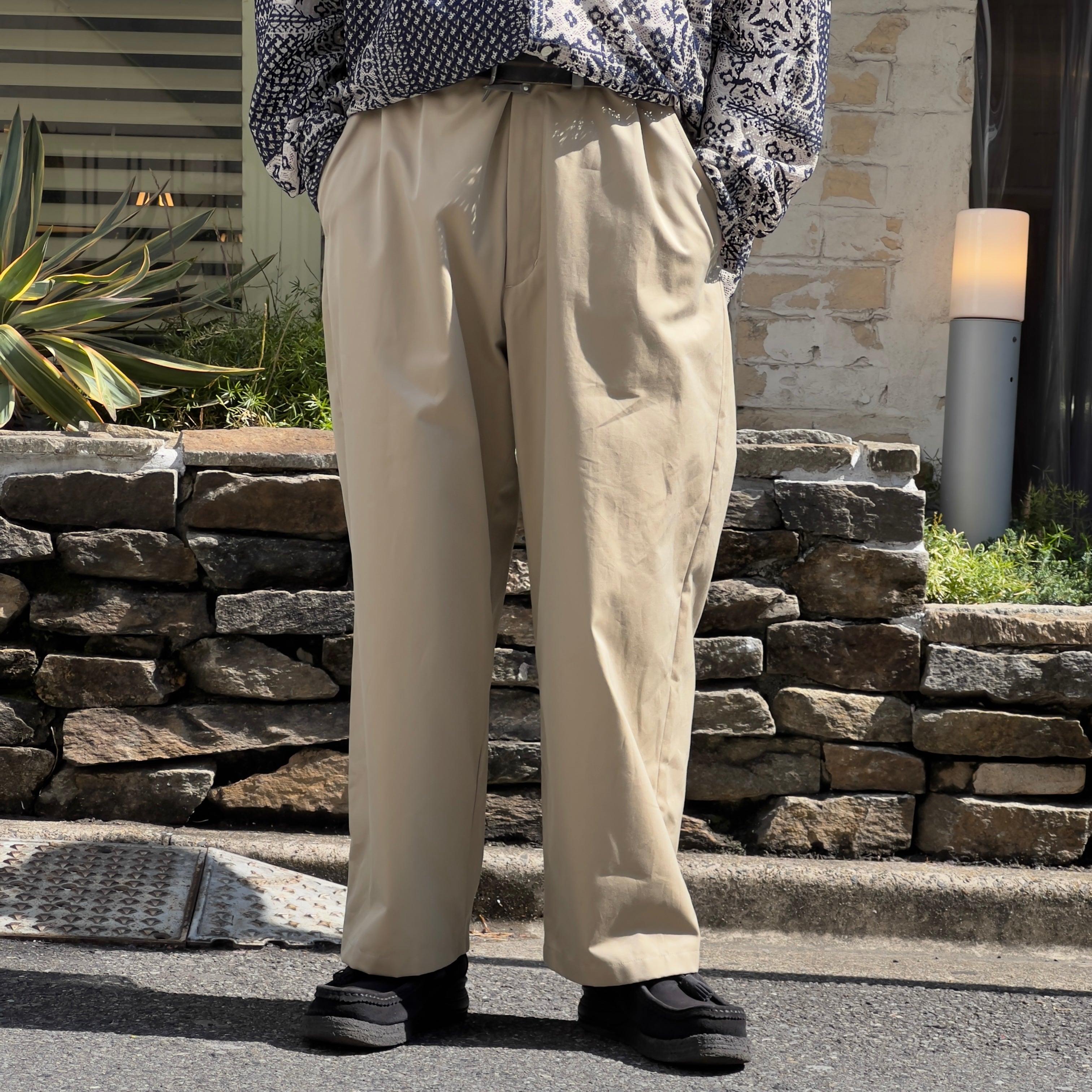 THE DAY - SUPERIOR GABARDINE PLAIN FRONT SLACKS - D25SS-04002