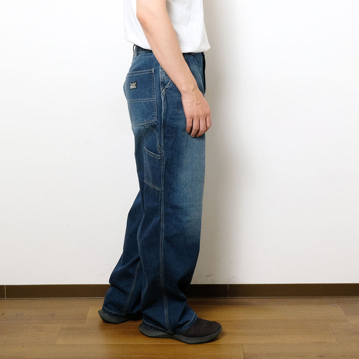 BURGUS PLUS - Work Painter Pants - 11oz. Denim - Mid Used - 560-10-MU