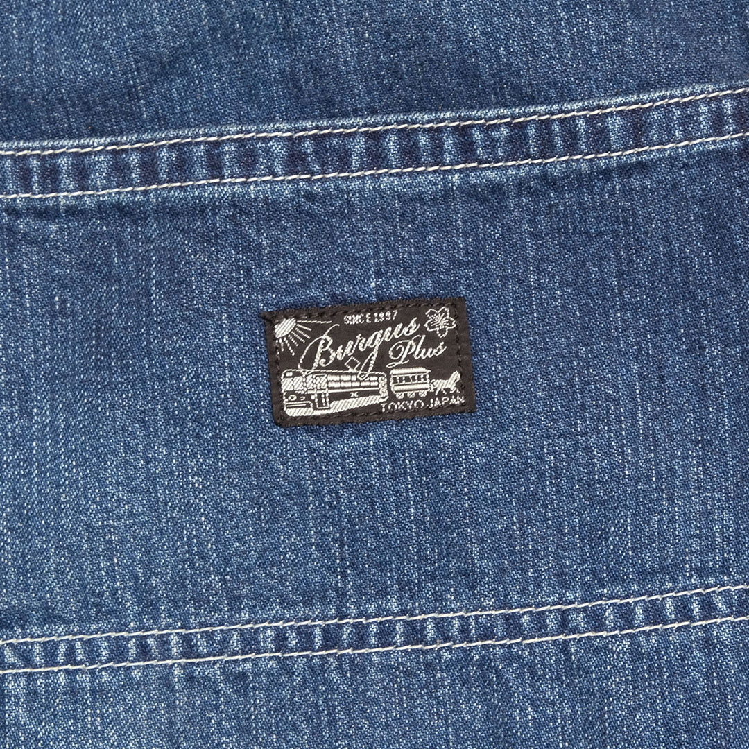 BURGUS PLUS - Work Painter Pants - 11oz. Denim - Mid Used - 560-10-MU