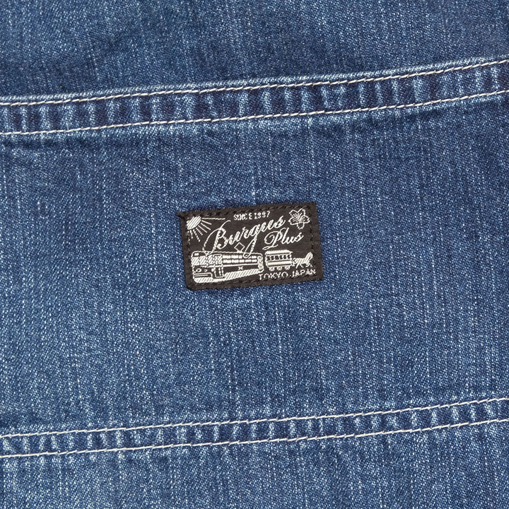 BURGUS PLUS - Work Painter Pants - 11oz. Denim - Mid Used - 560-10-MU