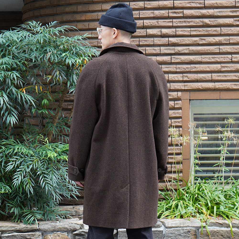FRANK LEDER - Brown Wool Coat - FL-0521038
