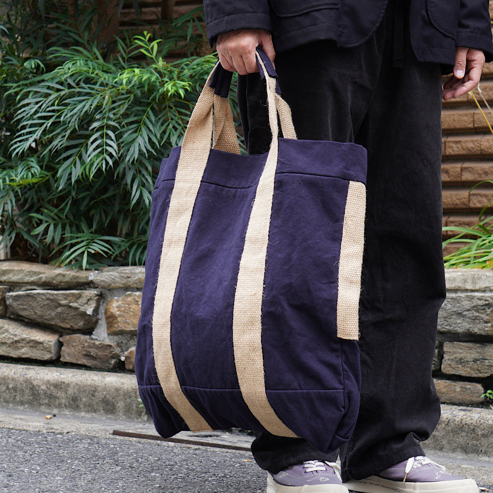 FRANK LEDER - Dead Stock 60's German Vintage Workwear Fabric - Tote Bag - FL-0520044