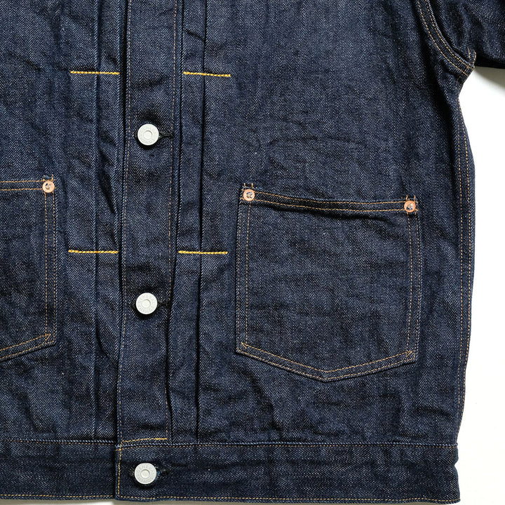 GENERAL THINGS  - Lot.7110 2pockets Solid Denim Jacket - 7110