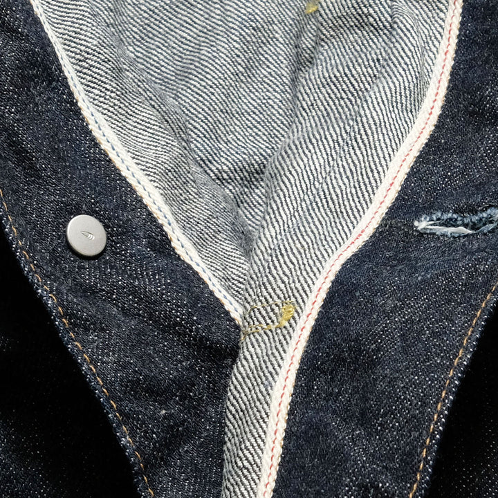 Burgus Plus - Natural Indigo - 1st Type Denim Jacket T-back style - 71928-XXT