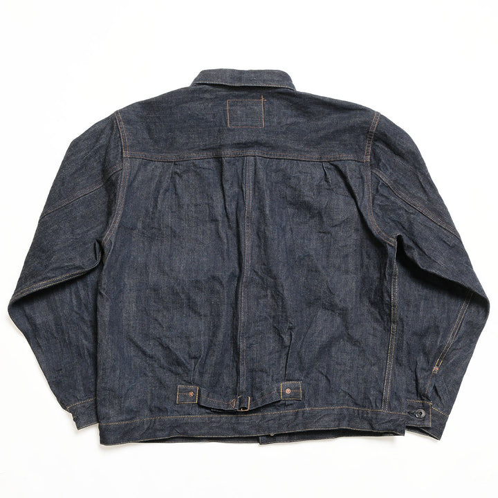 Burgus Plus - Natural Indigo - 1st Type Denim Jacket T-back style - 71928-XXT