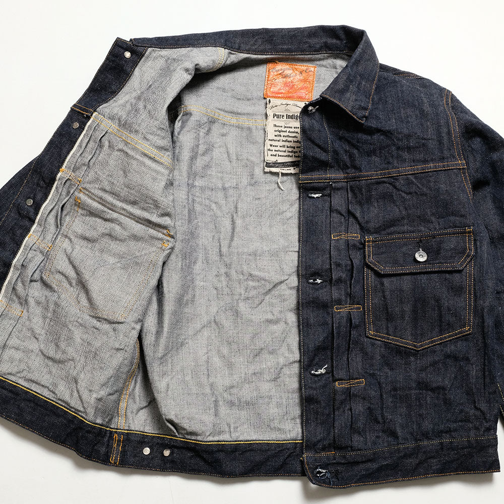 BURGUS PLUS - Natural Indigo - 2nd Type Denim Jacket - 71949-XX