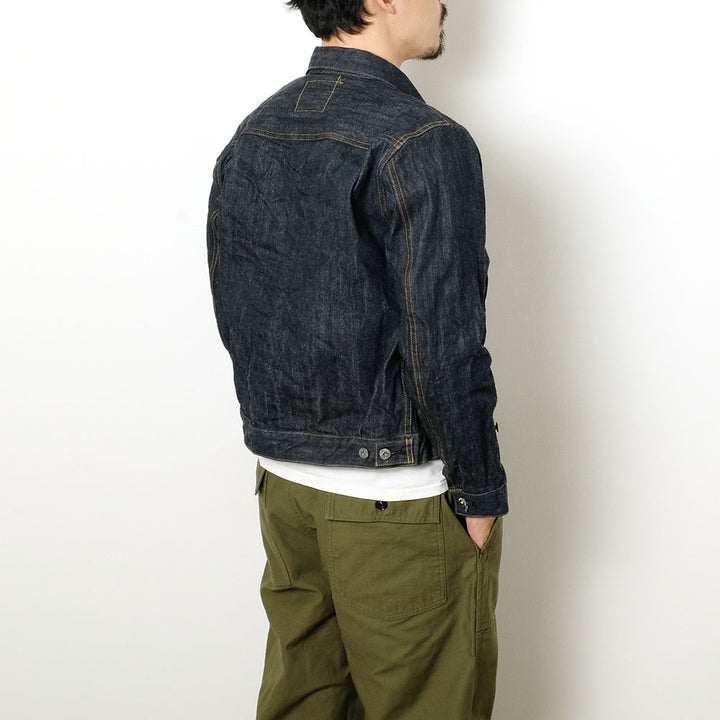 BURGUS PLUS - Natural Indigo - 2nd Type Denim Jacket - 71949-XX