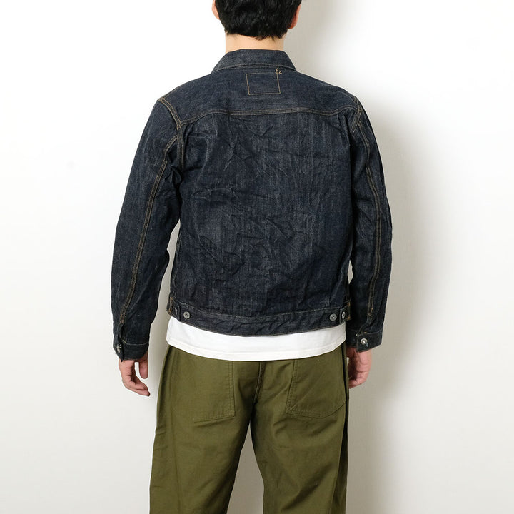 BURGUS PLUS - Natural Indigo - 2nd Type Denim Jacket - 71949-XX