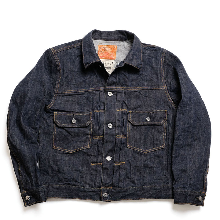 BURGUS PLUS - Natural Indigo - 2nd Type Denim Jacket - 71949-XX